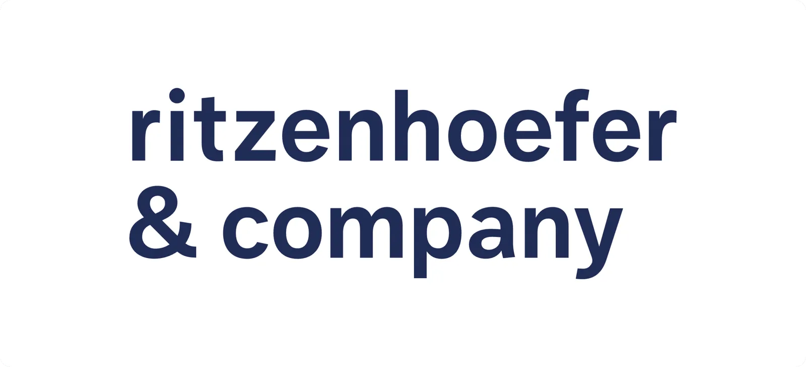ritzenhoefer & company Logo